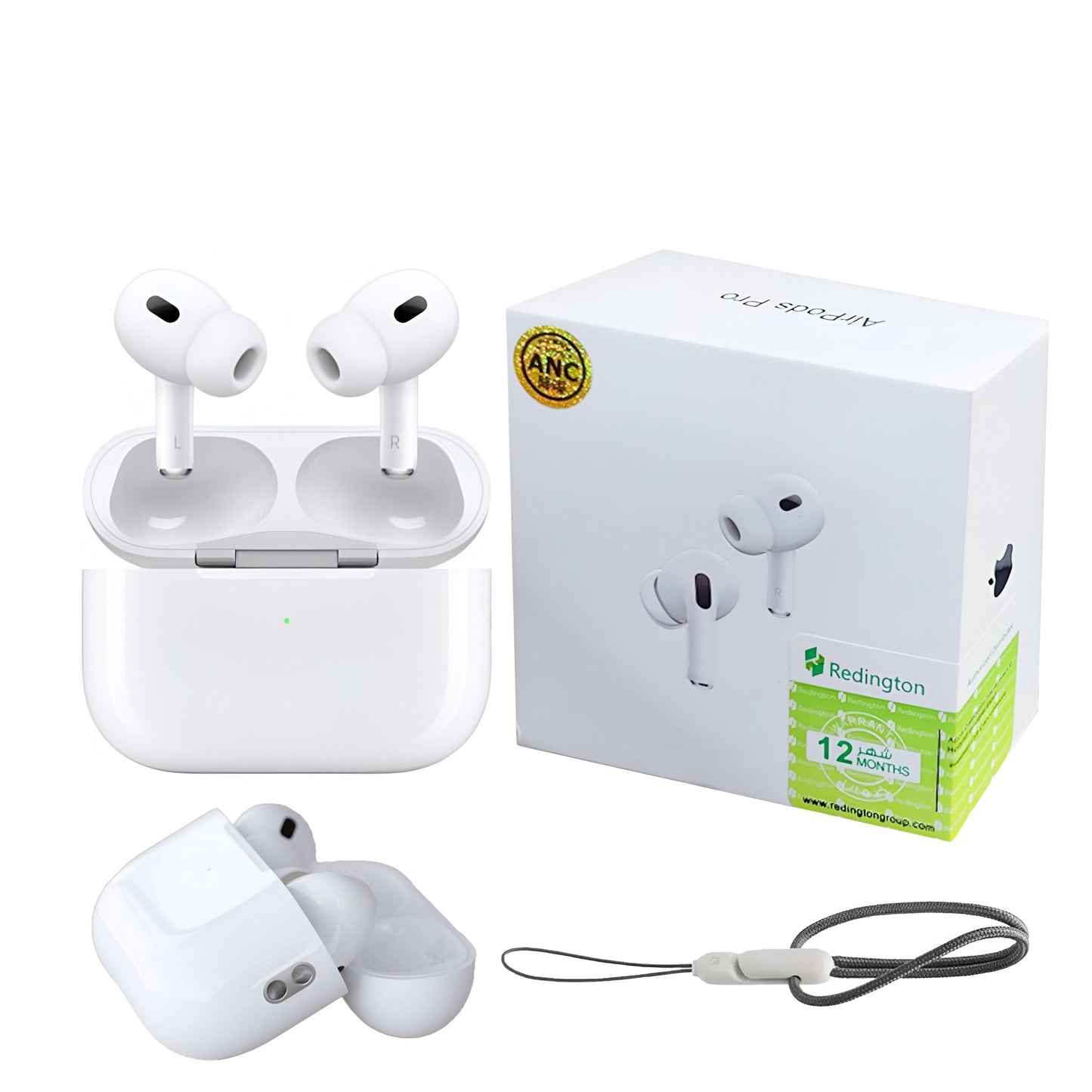 Buy AirPods Pro 2 Titanium ANC with Active Noise Cancellation and sleek design.