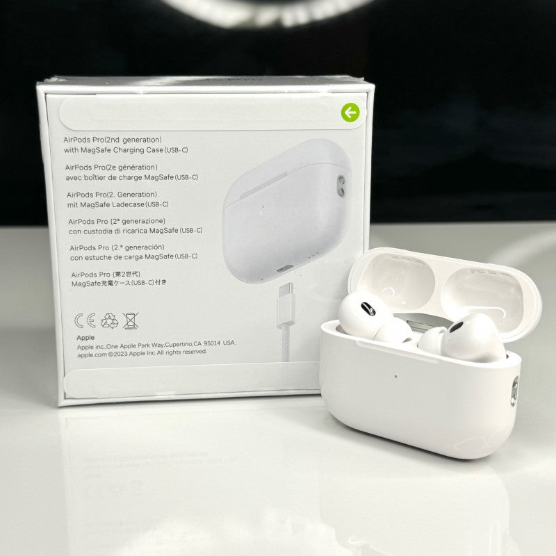 AirPods Pro 2 Titanium ANC in use during a workout, showcasing water resistance.